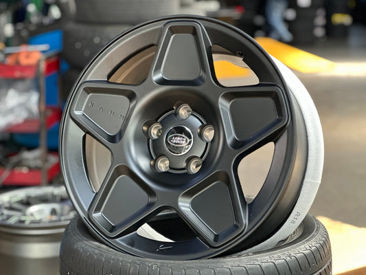 New 18X8.5 ET30 Overdrive Forged Rim (5 wheel) Matt Black 5X120