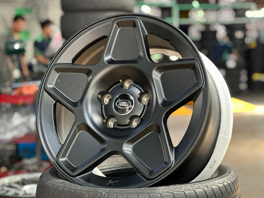 New 18X8.5 ET30 Overdrive Forged Rim (5 wheel) Matt Black 5X120