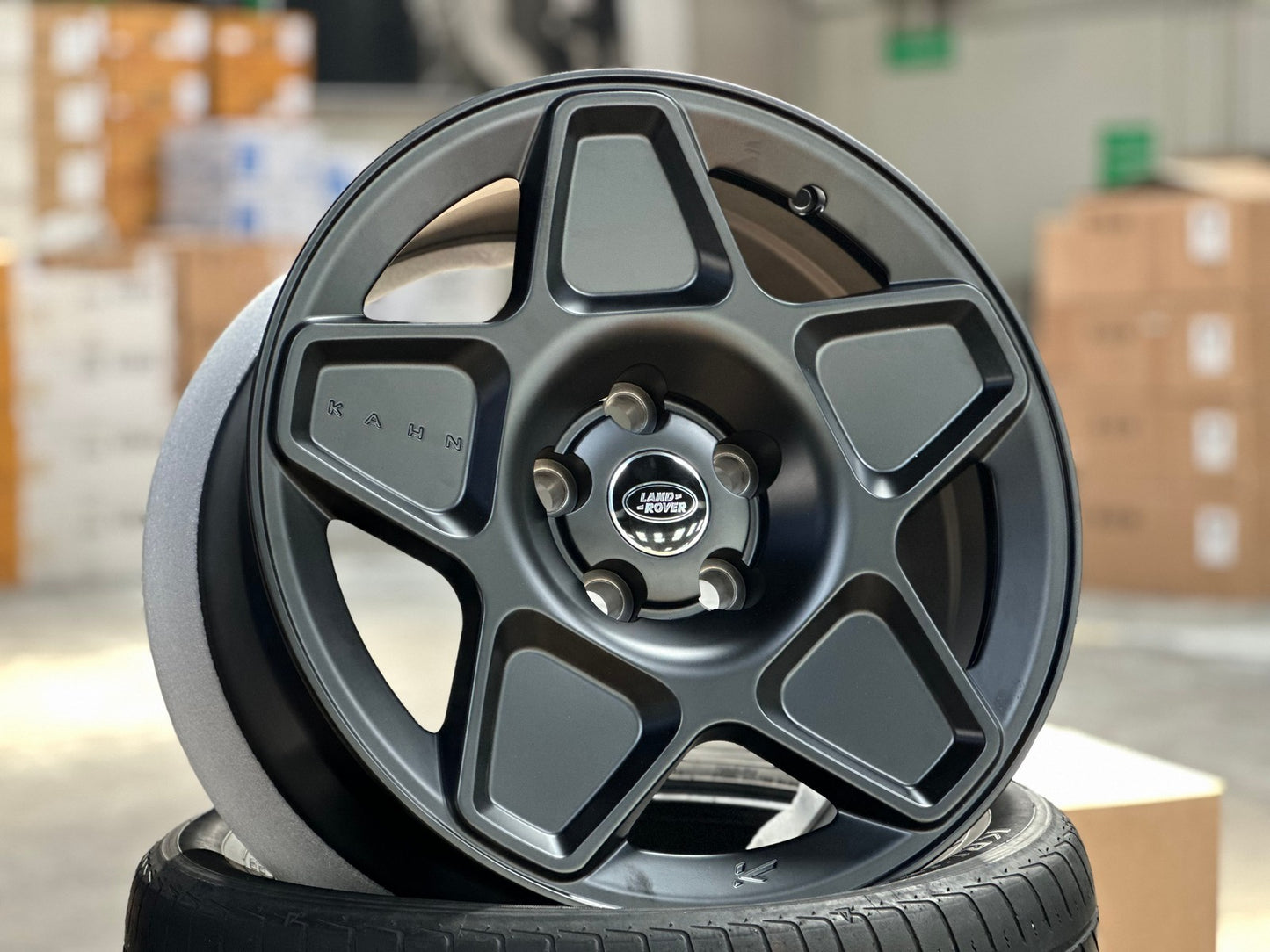 New 18X8.5 ET30 Overdrive Forged Rim (5 wheel) Matt Black 5X120