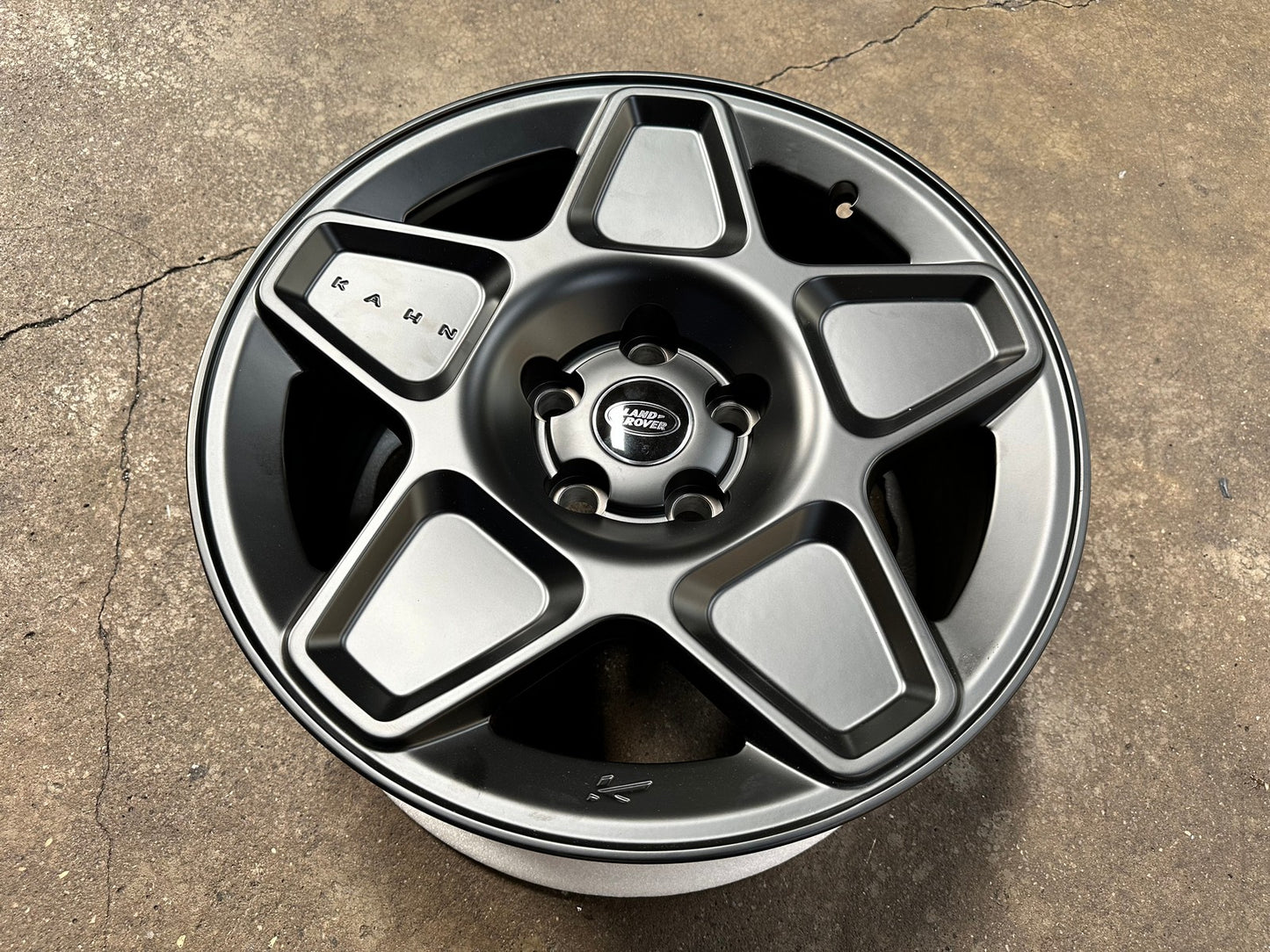 New 18X8.5 ET30 Overdrive Forged Rim (5 wheel) Matt Black 5X120