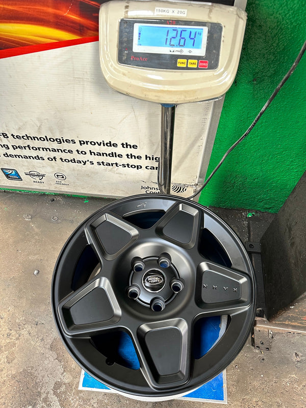 New 18X8.5 ET30 Overdrive Forged Rim (5 wheel) Matt Black 5X120