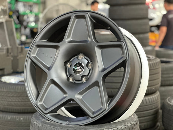 New 20X9 ET35 Overdrive Forged Rim (4 wheel) Matt Black 5X120