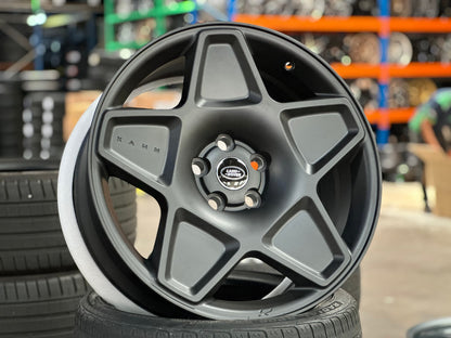 New 20X9 ET35 Overdrive Forged Rim (4 wheel) Matt Black 5X120