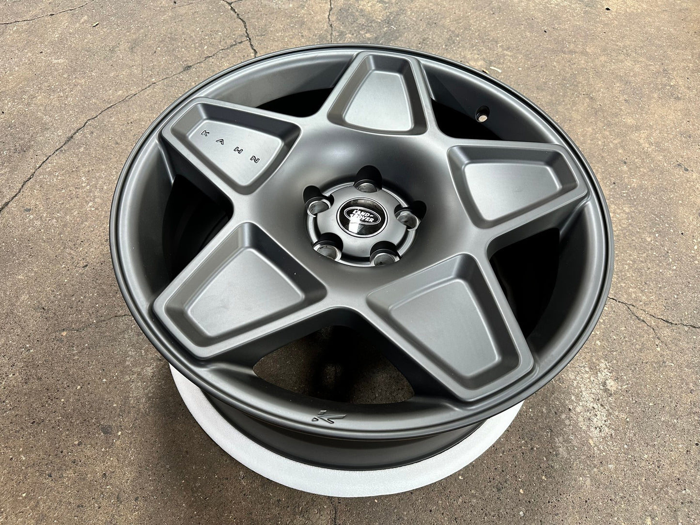 New 20X9 ET35 Overdrive Forged Rim (4 wheel) Matt Black 5X120