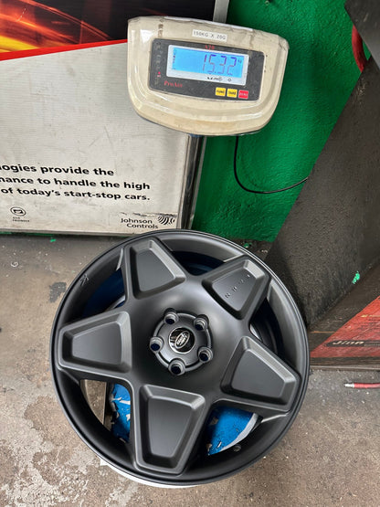 New 20X9 ET35 Overdrive Forged Rim (4 wheel) Matt Black 5X120