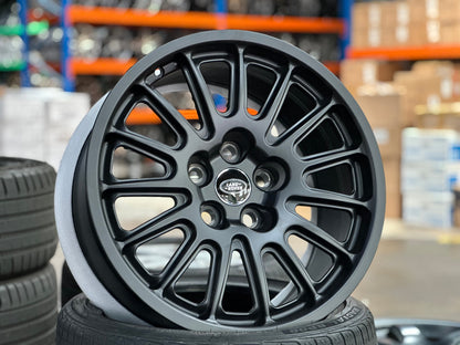 New 18X8.5 ET30 Overdrive Forged Bowler Defender Rim (5 wheel) Matt Black 5X120