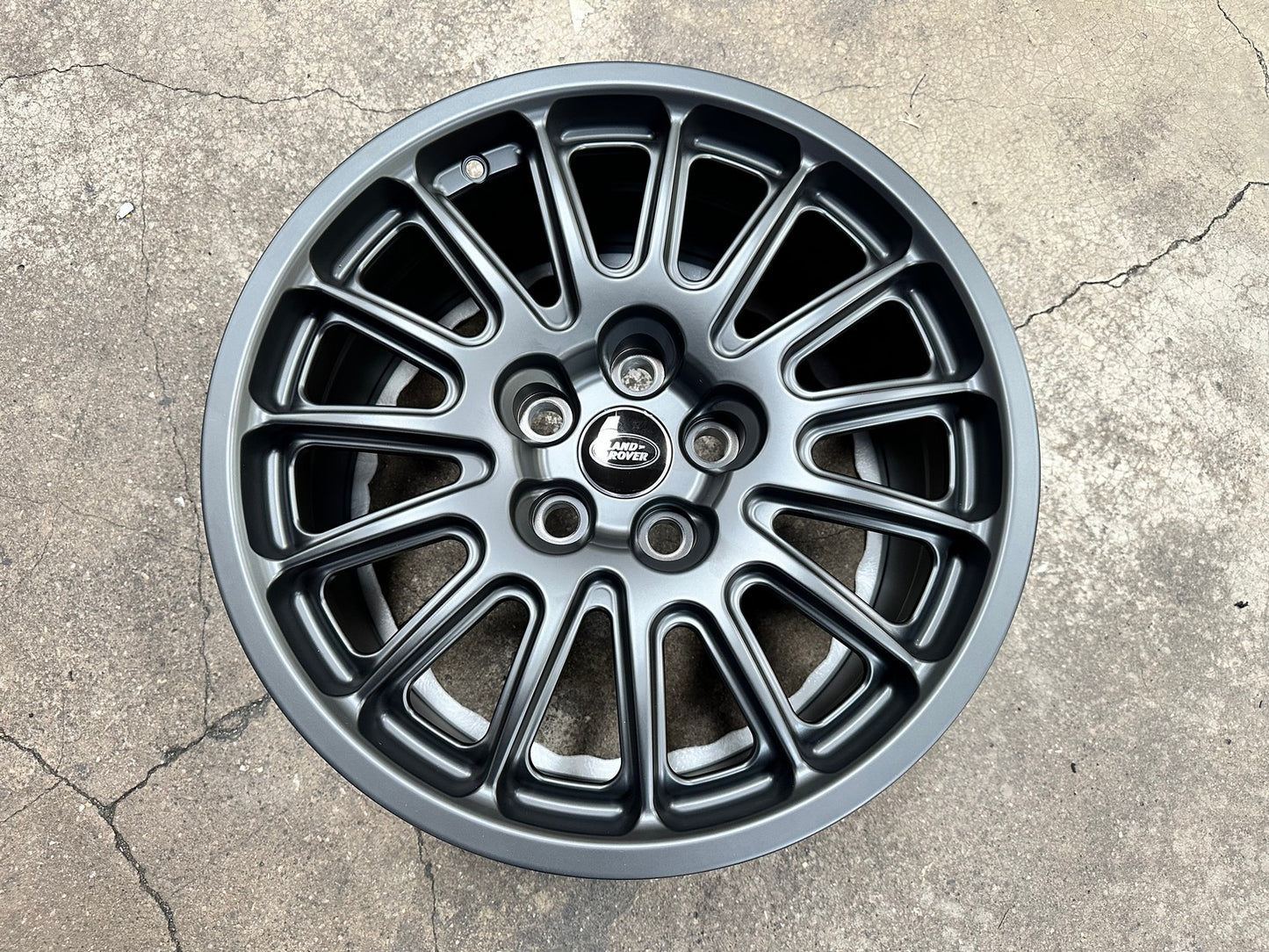 New 18X8.5 ET30 Overdrive Forged Bowler Defender Rim (5 wheel) Matt Black 5X120