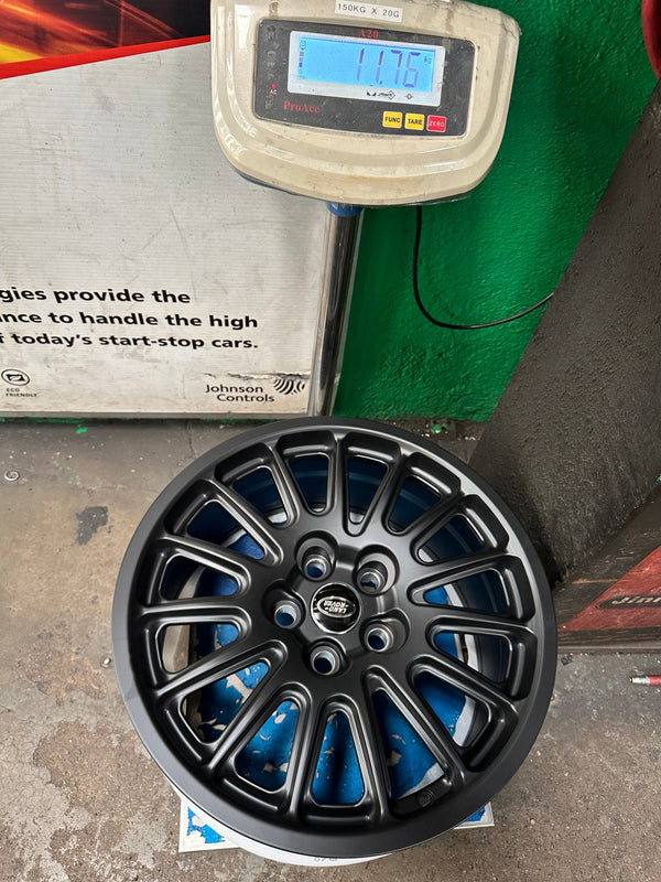 New 18X8.5 ET30 Overdrive Forged Bowler Defender Rim (5 wheel) Matt Black 5X120