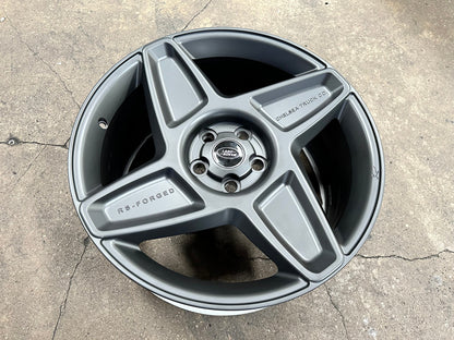 New 20X9 ET35 Overdrive Forged Kahn Rim (5 wheel) Matt Black 5X120