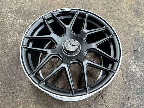 New 19X9 ET45 Overdrive Forged Rim (4 wheel) Matt Black 5X112