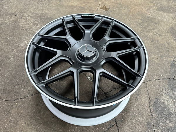 New 19X9 ET45 Overdrive Forged Rim (4 wheel) Matt Black 5X112