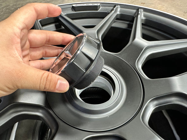 New 19X9 ET45 Overdrive Forged Rim (4 wheel) Matt Black 5X112