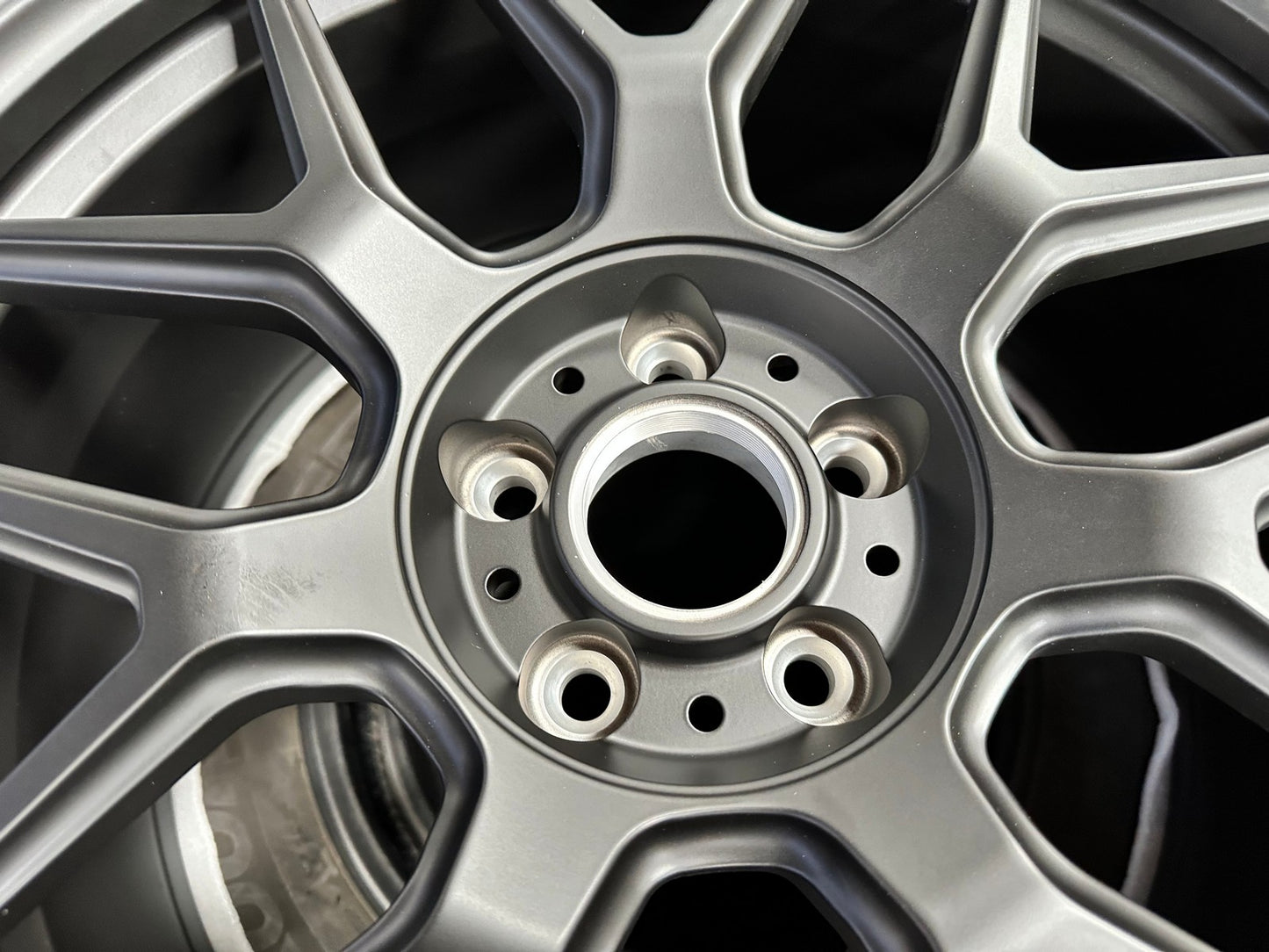 New 19X9 ET45 Overdrive Forged Rim (4 wheel) Matt Black 5X112