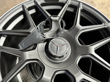 New 19X9 ET45 Overdrive Forged Rim (4 wheel) Matt Black 5X112