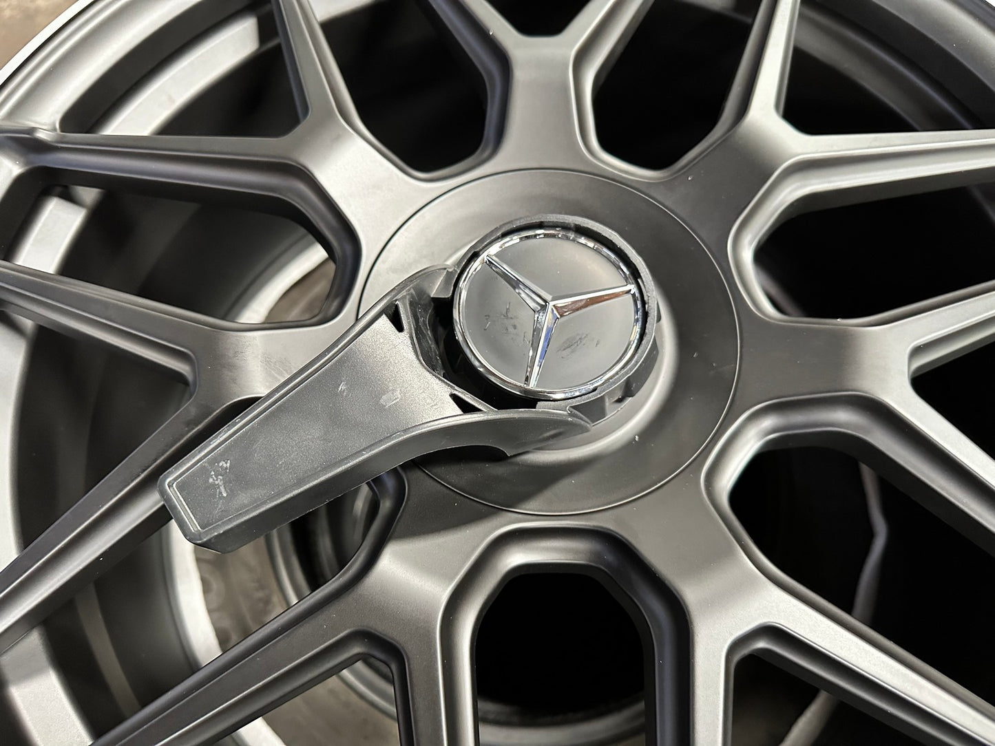 New 19X9 ET45 Overdrive Forged Rim (4 wheel) Matt Black 5X112