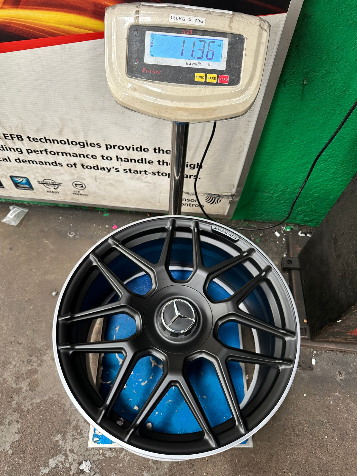 New 19X9 ET45 Overdrive Forged Rim (4 wheel) Matt Black 5X112