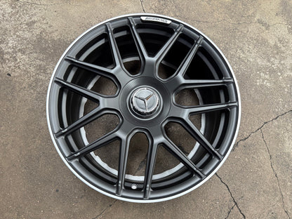 New 20X9 ET45 Overdrive Forged Rim (4 wheel) Matt Black 5X112