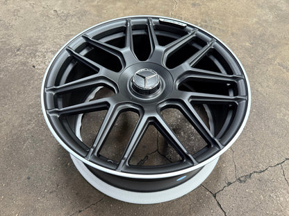 New 20X9 ET45 Overdrive Forged Rim (4 wheel) Matt Black 5X112