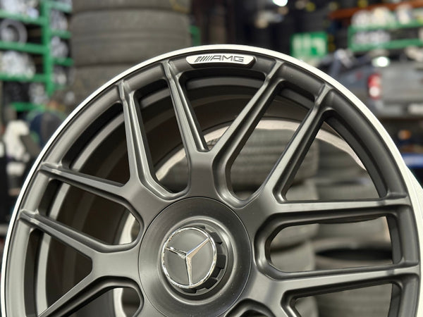 New 20X9 ET45 Overdrive Forged Rim (4 wheel) Matt Black 5X112