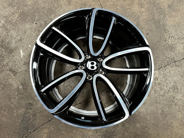 New 20X9.5 ET32 Overdrive Forged Rim (4 wheel) Gloss Black PF 5X112