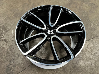 New 20X9.5 ET32 Overdrive Forged Rim (4 wheel) Gloss Black PF 5X112