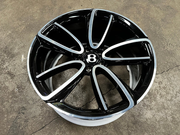 New 20X9.5 ET32 Overdrive Forged Rim (4 wheel) Gloss Black PF 5X112
