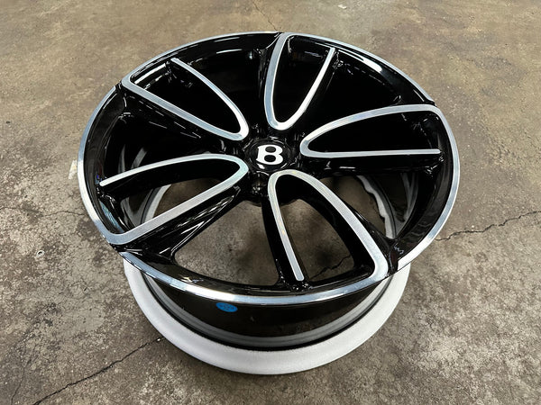 New 20X9.5 ET32 Overdrive Forged Rim (4 wheel) Gloss Black PF 5X112