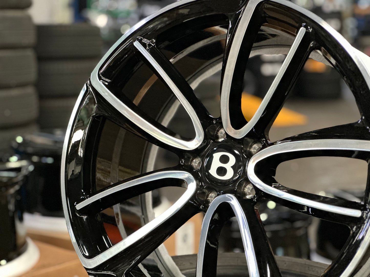 New 20X9.5 ET32 Overdrive Forged Rim (4 wheel) Gloss Black PF 5X112