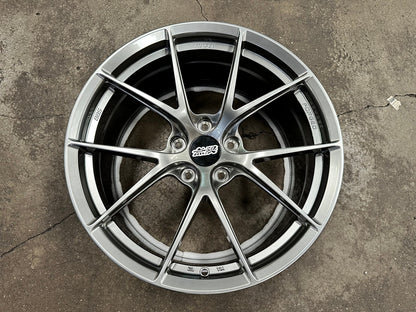 New 19X9.5 ET45 Overdrive Forged Mugen Design Rim (4 wheel) Gunmetal 5X120