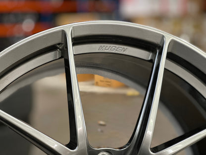 New 19X9.5 ET45 Overdrive Forged Mugen Design Rim (4 wheel) Gunmetal 5X120