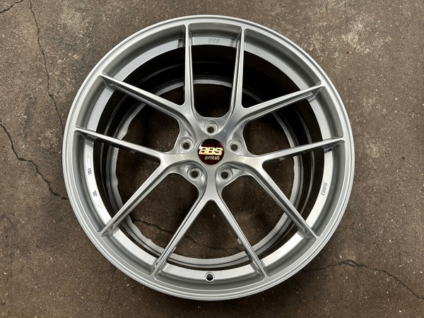 New 20X9 ET30 Overdrive Forged BBS Design Rim (4 wheel) Gloss Silver 5X112