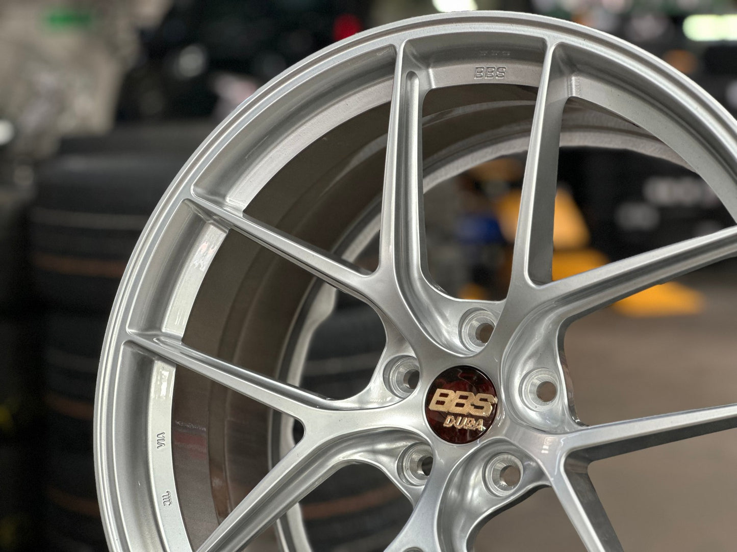 New 20X9 ET30 Overdrive Forged BBS Design Rim (4 wheel) Gloss Silver 5X112