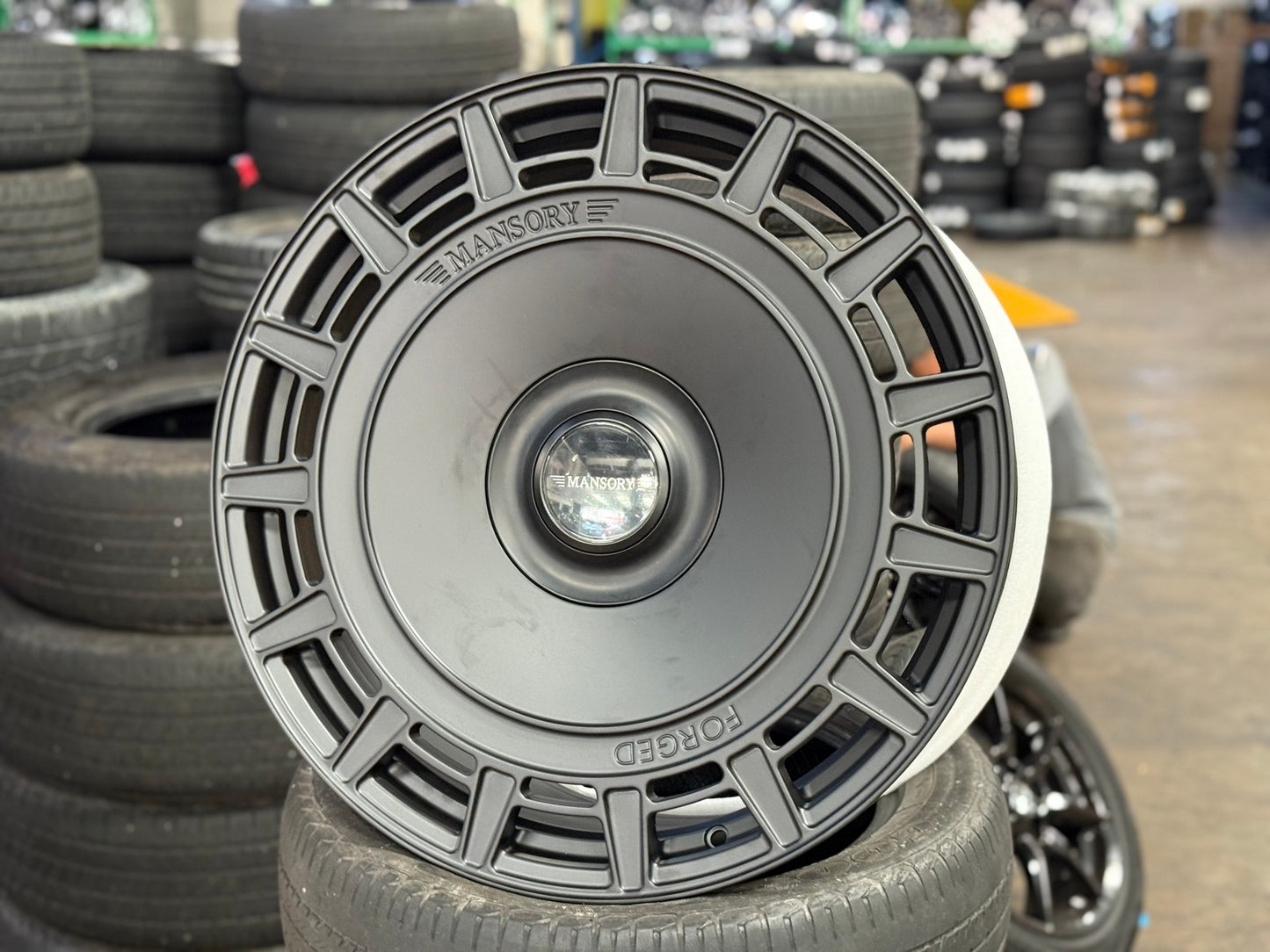 New 22X10 ET36 Overdrive Forged BF22 Rim (4 wheel) Matt Black 5X120