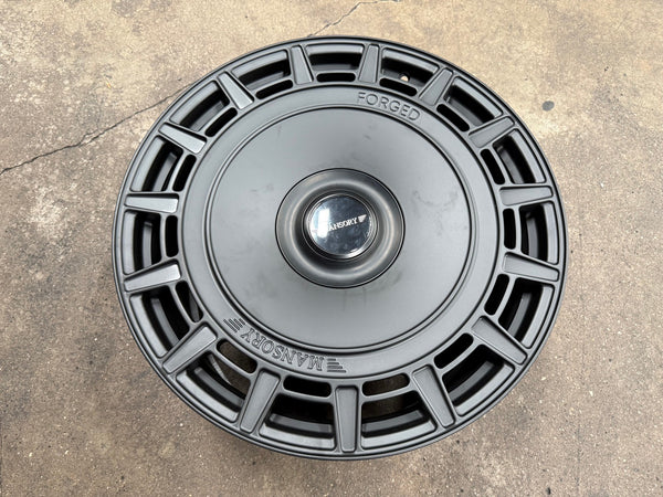 New 22X10 ET36 Overdrive Forged BF22 Rim (4 wheel) Matt Black 5X120