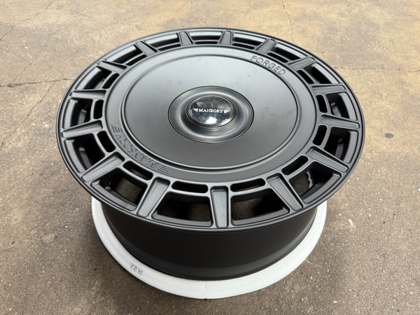 New 22X10 ET36 Overdrive Forged BF22 Rim (4 wheel) Matt Black 5X120