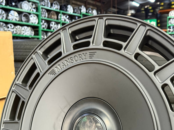 New 22X10 ET36 Overdrive Forged BF22 Rim (4 wheel) Matt Black 5X120