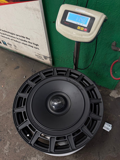 New 22X10 ET36 Overdrive Forged BF22 Rim (4 wheel) Matt Black 5X120