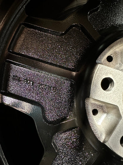 New 18X8 ET35 Mercedes Design Aero Classic Rim (4 wheel) Gloss Black 5X112