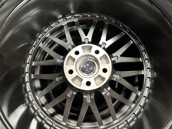 New 18X8 ET38 BBS LM Design Rim (4 wheel) Hyper Black 5X112