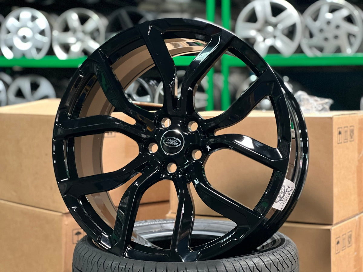 New 22X10 ET38 Overdrive Forged BF58 Rim (4 wheel) Gloss Black 5X120