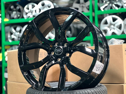 New 22X10 ET38 Overdrive Forged BF58 Rim (4 wheel) Gloss Black 5X120