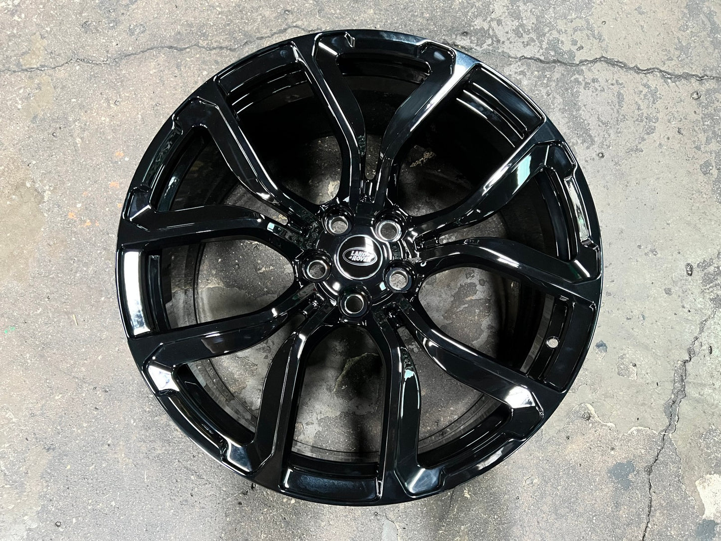 New 22X10 ET38 Overdrive Forged BF58 Rim (4 wheel) Gloss Black 5X120