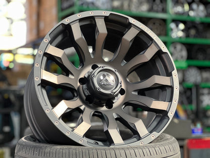 New 18X9 ET-12 Fuel Rim (4 wheel) Black 6X139.7