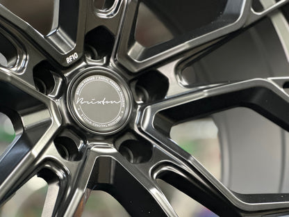 New 22X10.5 ET25 Brixton Forged RF10 Rim (4 wheel) Matt Black 5X130