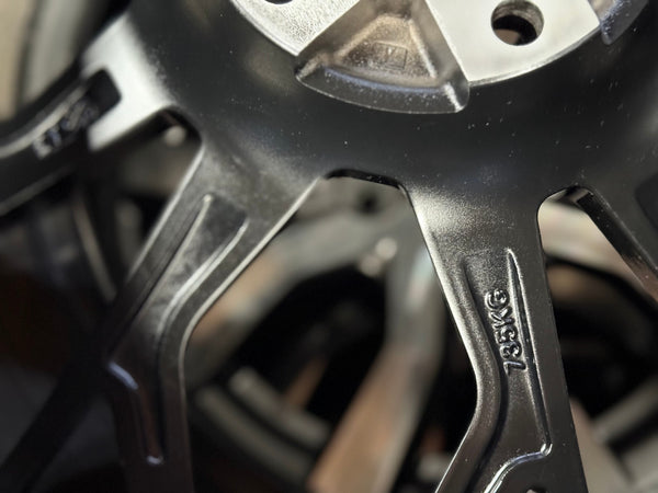 New 20X8.5 ET32 Brixton Forged RF10 Rim (4 wheel) Gloss Black 5X120