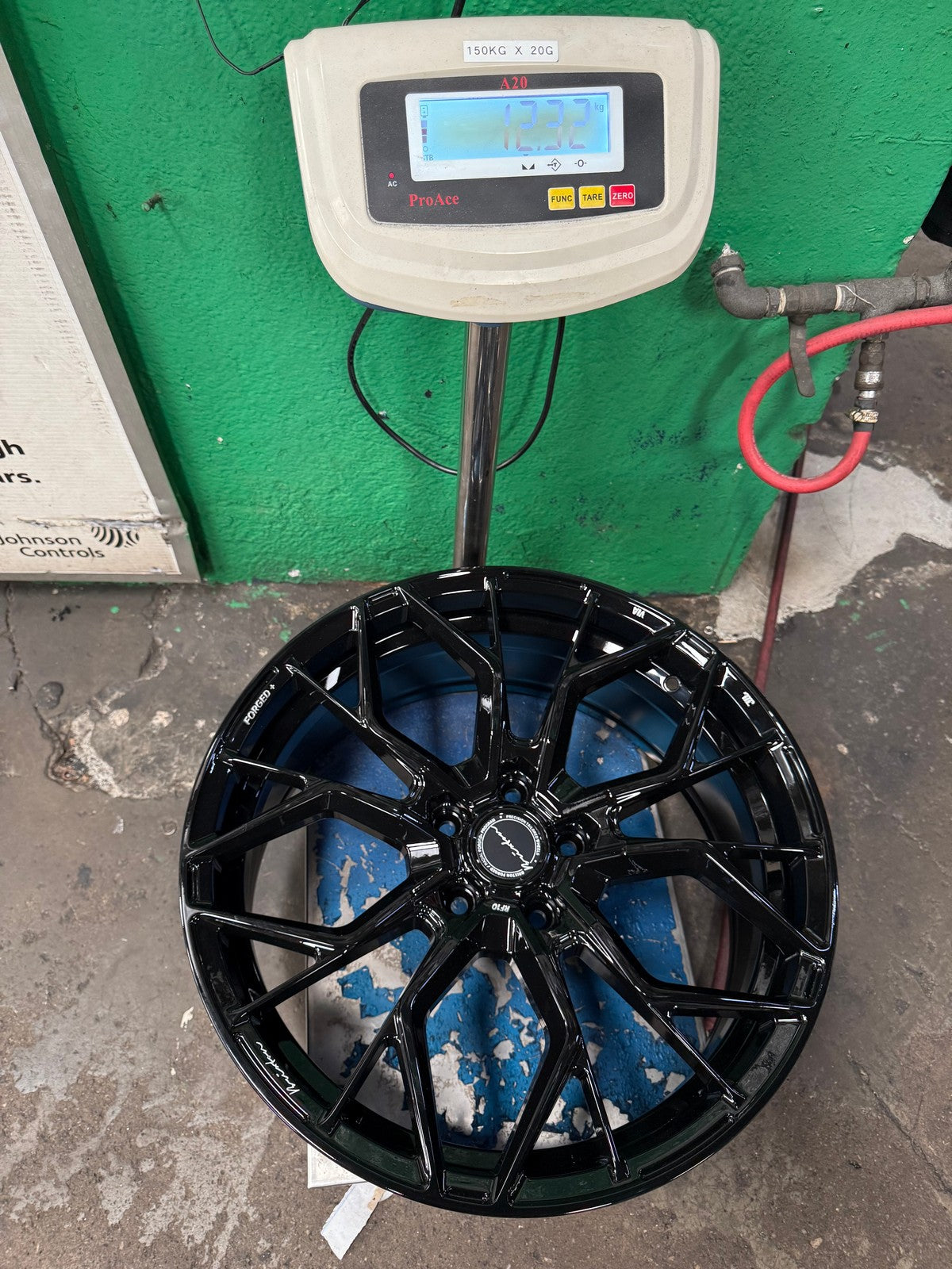 New 20X8.5 ET32 Brixton Forged RF10 Rim (4 wheel) Gloss Black 5X120