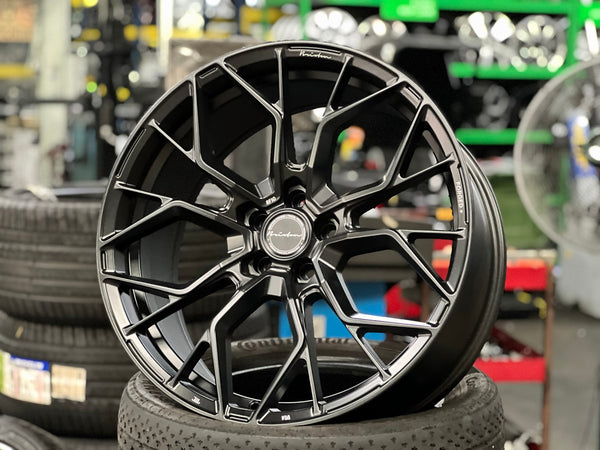New 20X9 ET35 Brixton Forged RF10 Rim (4 wheel) Matt Black 5X108