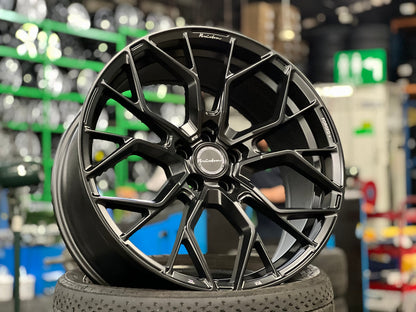 New 20X9 ET35 Brixton Forged RF10 Rim (4 wheel) Matt Black 5X108