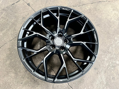 New 20X9 ET35 Brixton Forged RF10 Rim (4 wheel) Matt Black 5X108