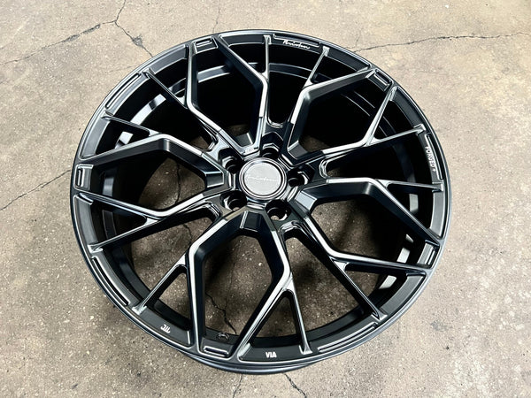 New 20X9 ET35 Brixton Forged RF10 Rim (4 wheel) Matt Black 5X108
